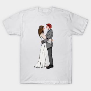 Wayhaught Wedding (Color) T-Shirt